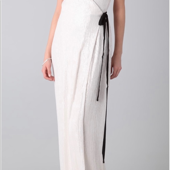 COPY - Rare🤍DIANE VON FURSTENBERG Yazhi Sequined Gown - Picture 5 of 16